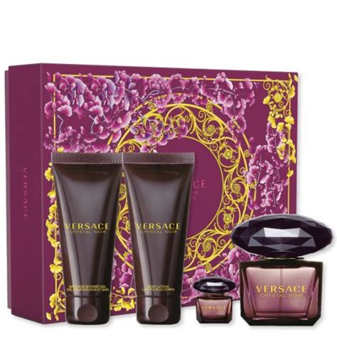versace crystal noir eau de parfum set